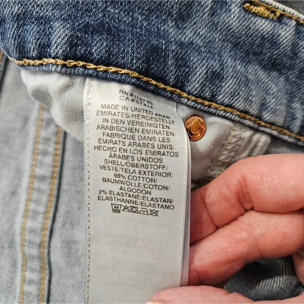 True Religion Mens Denim Blue Jeans Logan Relaxed Taper World Tour‎ 38 Classic